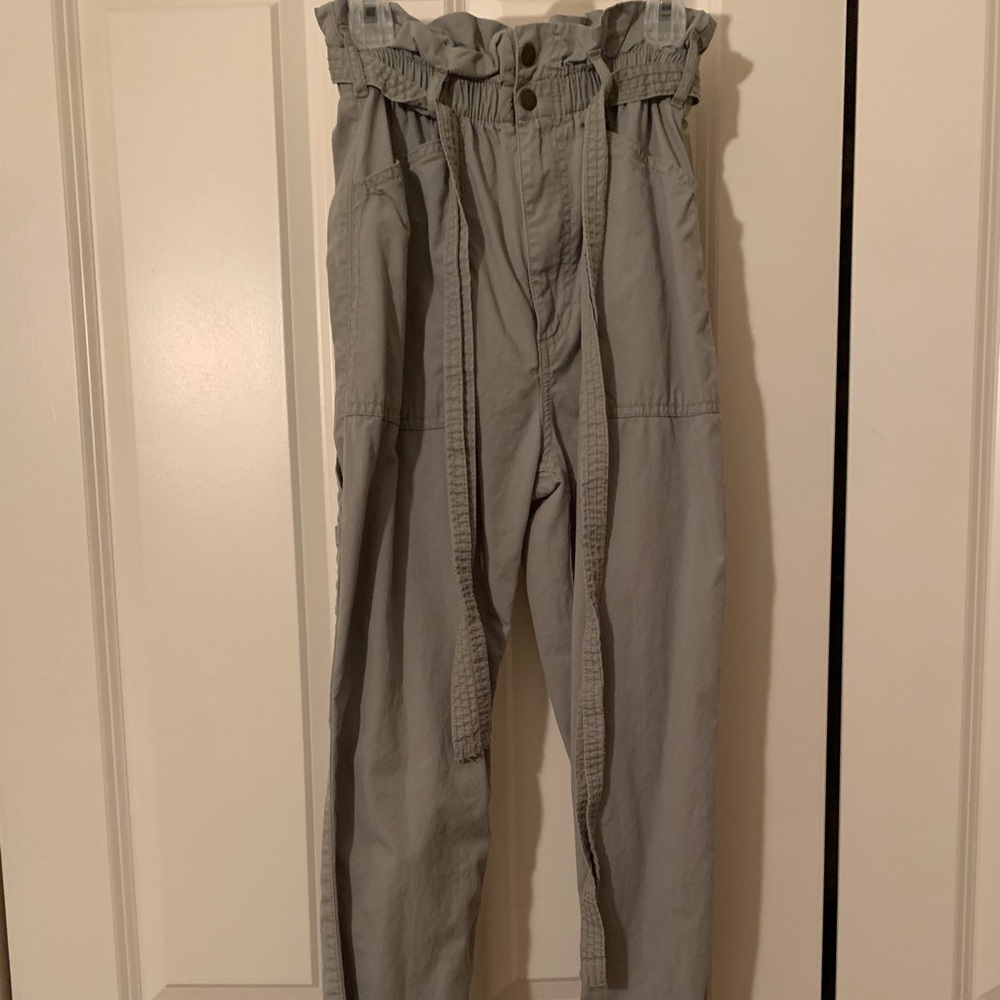 Green Abercrombie and Fitch pants